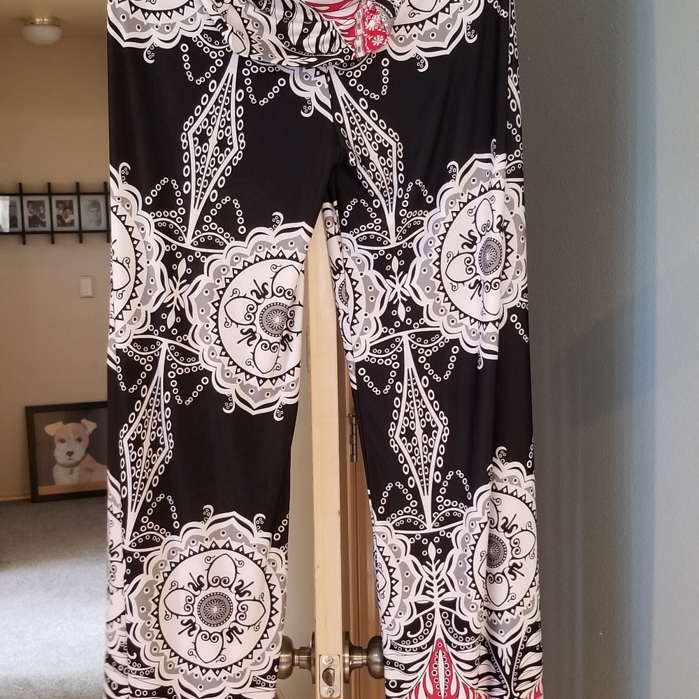 Palazzo pants. Cut able for length